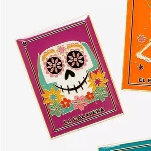Disney Pin Loungefly Coco Loteria Cards - La Calavera